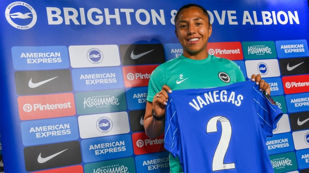 Manuela Vanegas with shirt
