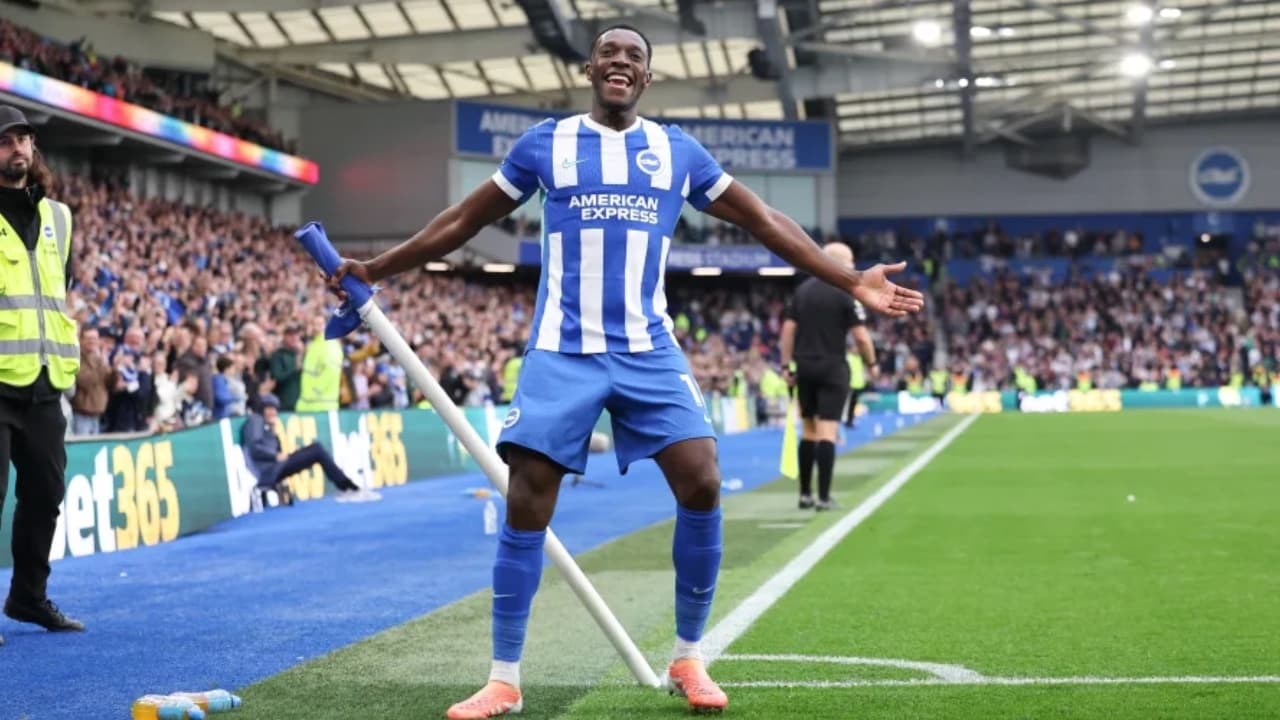 Danny Welbeck celebrating