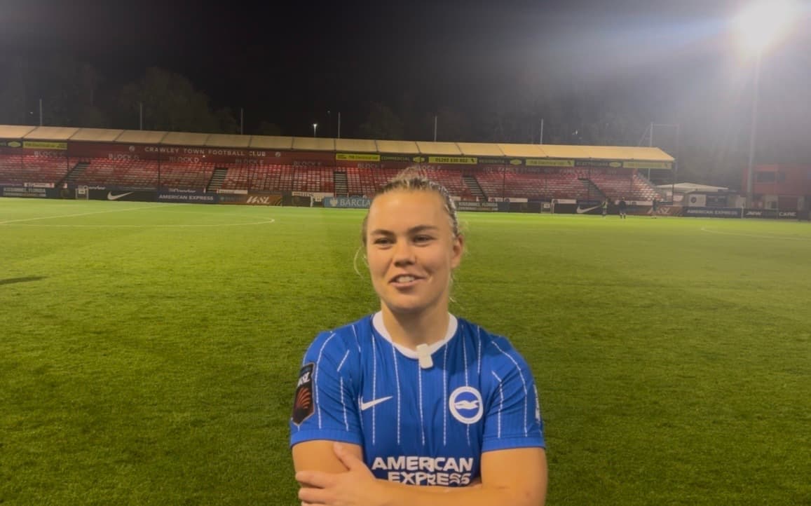 Olaug Tvedten post-match interview